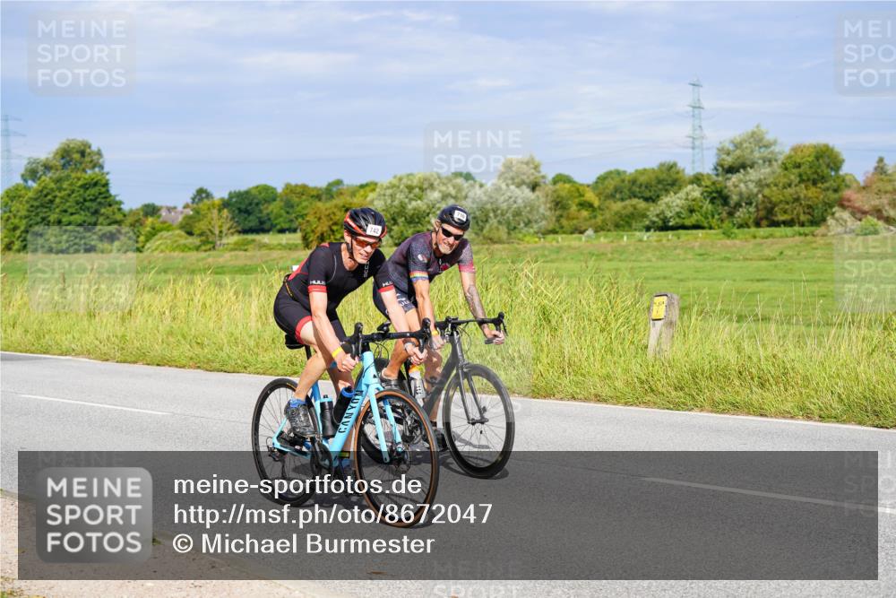 31.08.2025 - Elbe Triathlon Hamburg Michael Burmester http://msf.ph/oto/8672047 31.08.2025 10:04:17 Radfahren 537, 710, 742, 794, 921 meine-sportfotos.de