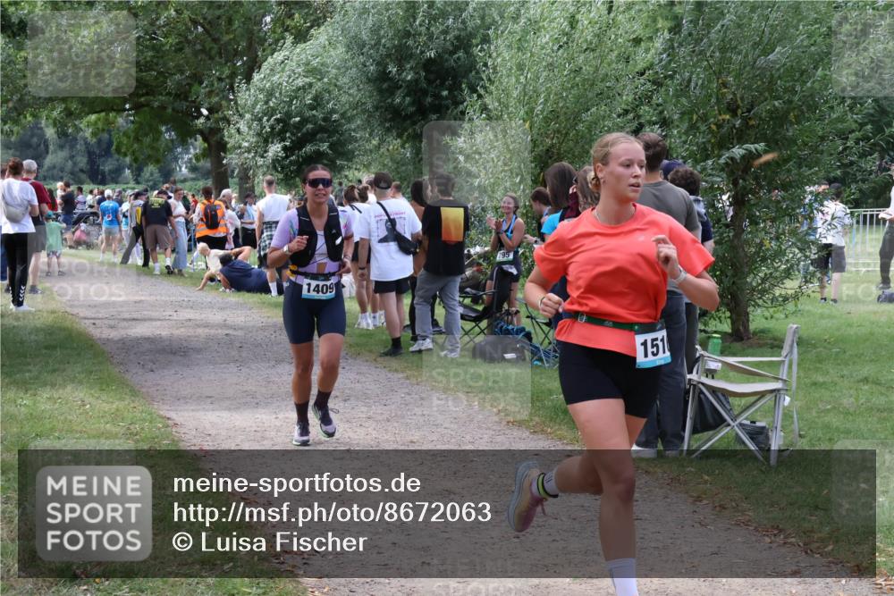 31.08.2025 - Elbe Triathlon Hamburg Luisa Fischer http://msf.ph/oto/8672063 31.08.2025 12:00:58 Laufen 1409, 795, 151 meine-sportfotos.de