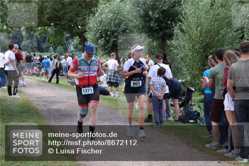 31.08.2025 - Elbe Triathlon Hamburg Luisa Fischer http://msf.ph/oto/8672112 31.08.2025 12:01:42 Laufen 7, 1000, 1271, 707632, 801 meine-sportfotos.de