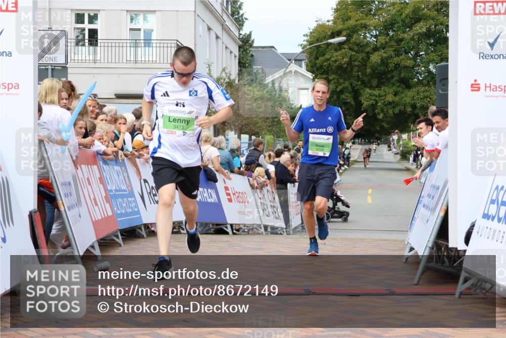 31.08.2025 - 21. Blankeneser Heldenlauf Strokosch-Dieckow http://msf.ph/oto/8672149 31.08.2025 10:52:48 Ziel 3706, 3473 meine-sportfotos.de