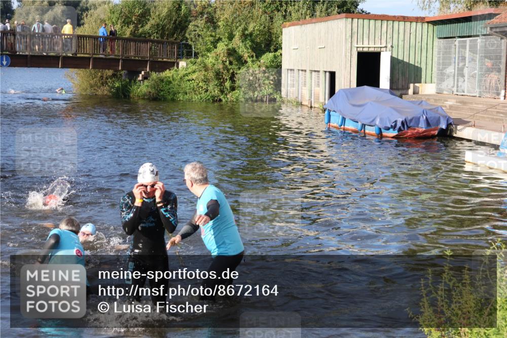 31.08.2025 - Elbe Triathlon Hamburg Luisa Fischer http://msf.ph/oto/8672164 31.08.2025 08:34:38 Schwimmen 179, 197, 212 meine-sportfotos.de