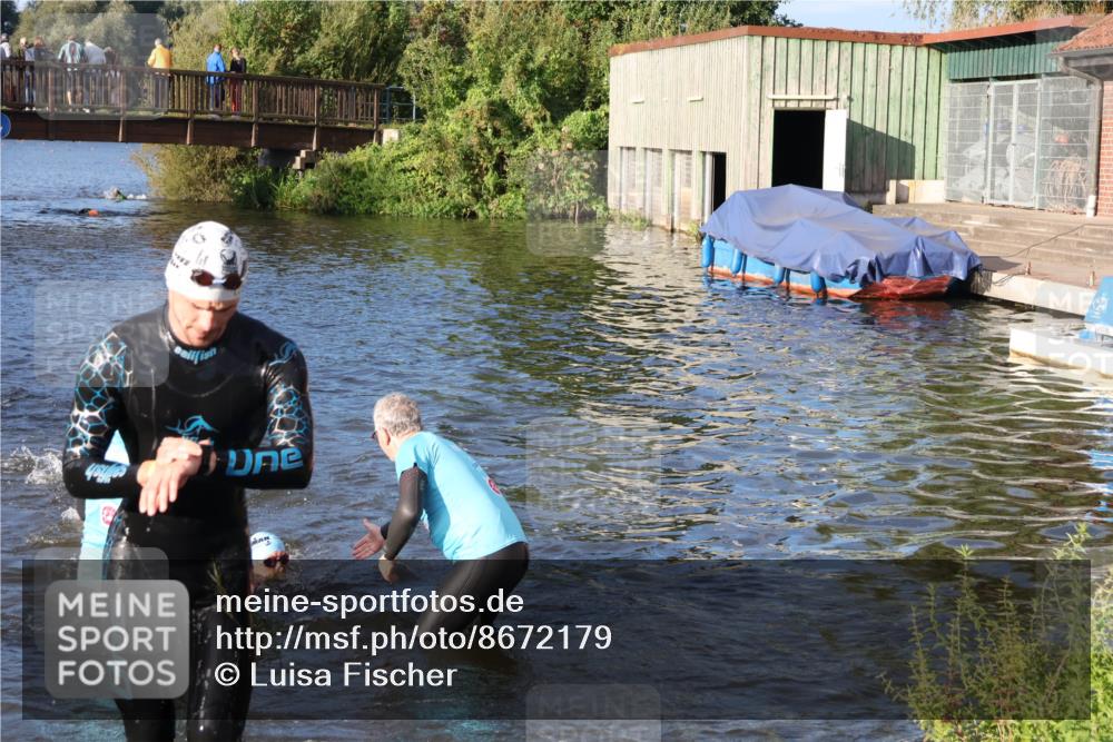 31.08.2025 - Elbe Triathlon Hamburg Luisa Fischer http://msf.ph/oto/8672179 31.08.2025 08:34:40 Schwimmen 179, 197, 212, 213 meine-sportfotos.de