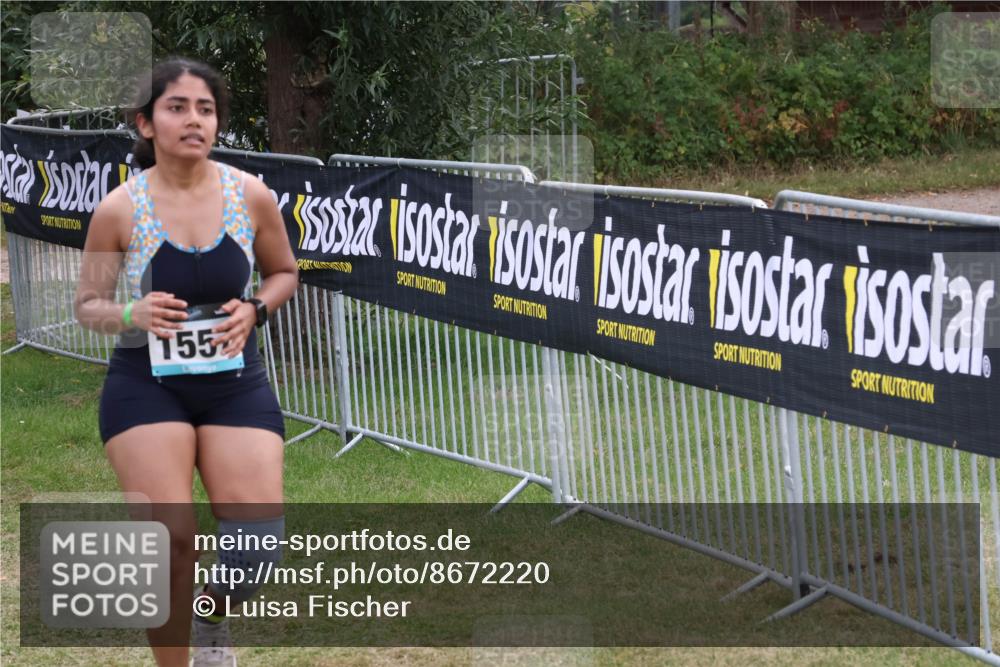 31.08.2025 - Elbe Triathlon Hamburg Luisa Fischer http://msf.ph/oto/8672220 31.08.2025 12:55:13 Laufen 155 meine-sportfotos.de