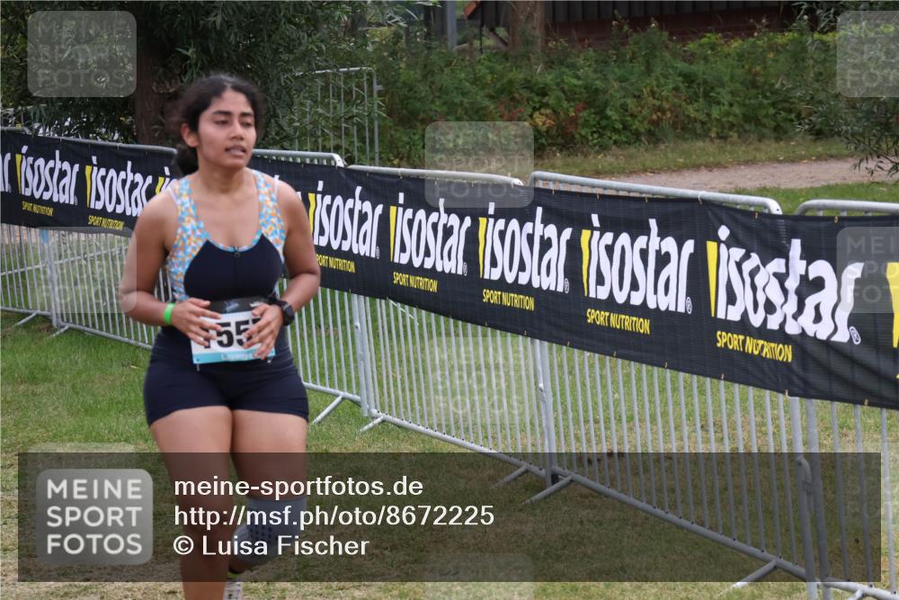 31.08.2025 - Elbe Triathlon Hamburg Luisa Fischer http://msf.ph/oto/8672225 31.08.2025 12:55:14 Laufen 55 meine-sportfotos.de