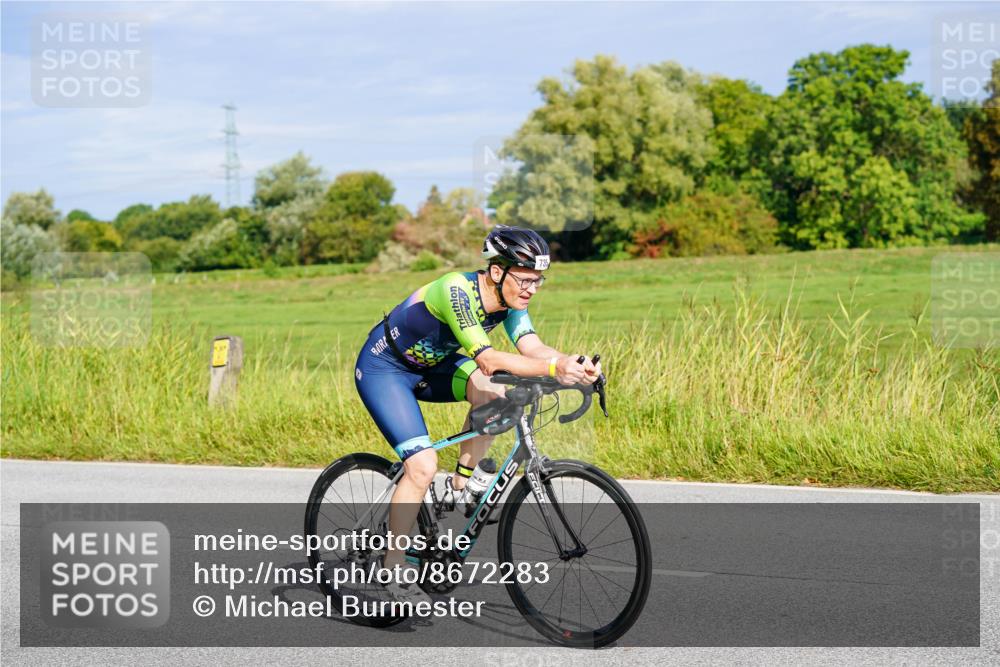 31.08.2025 - Elbe Triathlon Hamburg Michael Burmester http://msf.ph/oto/8672283 31.08.2025 10:04:52 Radfahren 416, 735, 792 meine-sportfotos.de