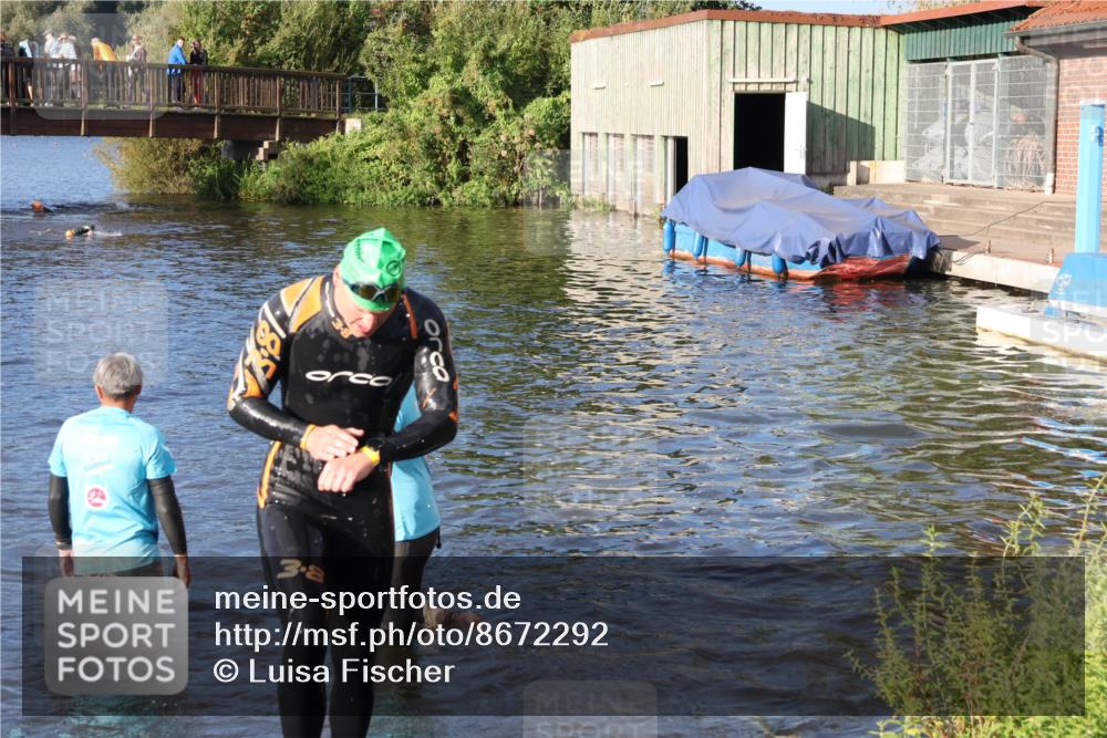 31.08.2025 - Elbe Triathlon Hamburg Luisa Fischer http://msf.ph/oto/8672292 31.08.2025 08:34:54 Schwimmen 176, 213 meine-sportfotos.de