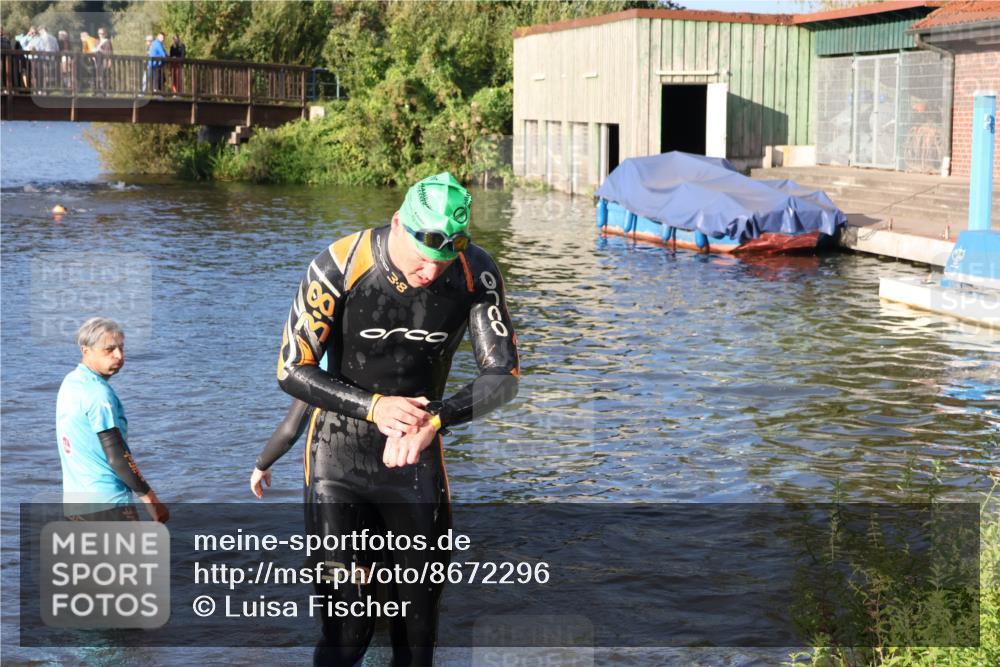 31.08.2025 - Elbe Triathlon Hamburg Luisa Fischer http://msf.ph/oto/8672296 31.08.2025 08:34:54 Schwimmen 176, 213 meine-sportfotos.de