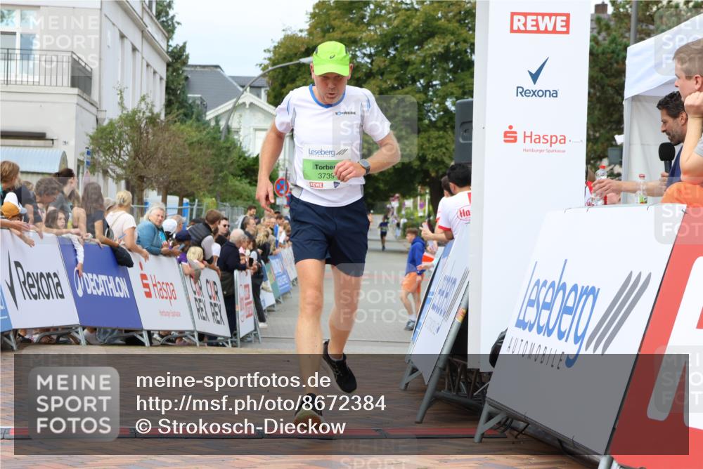 31.08.2025 - 21. Blankeneser Heldenlauf Strokosch-Dieckow http://msf.ph/oto/8672384 31.08.2025 10:52:28 Ziel 3739, 3400 meine-sportfotos.de