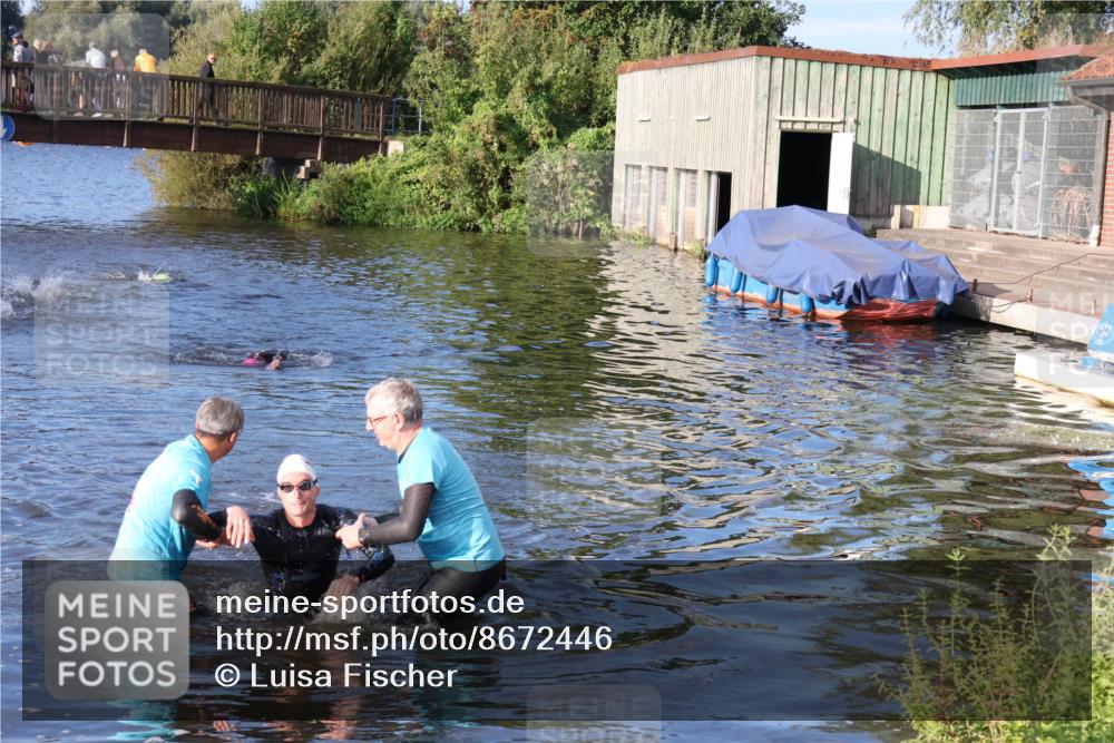 31.08.2025 - Elbe Triathlon Hamburg Luisa Fischer http://msf.ph/oto/8672446 31.08.2025 08:36:41 Schwimmen 233 meine-sportfotos.de