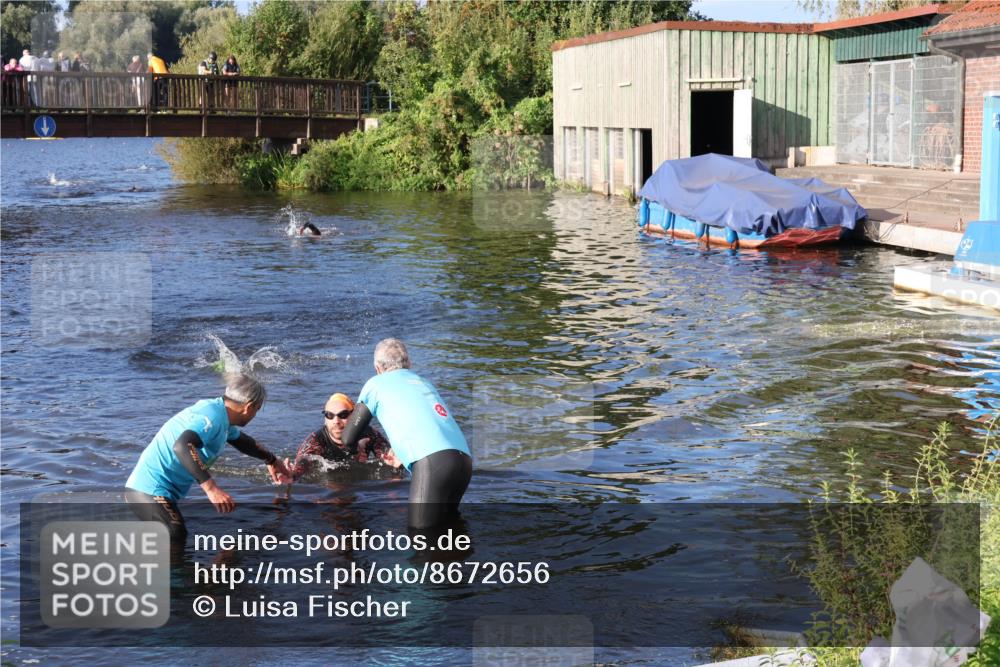 31.08.2025 - Elbe Triathlon Hamburg Luisa Fischer http://msf.ph/oto/8672656 31.08.2025 08:38:23 Schwimmen 183, 245 meine-sportfotos.de