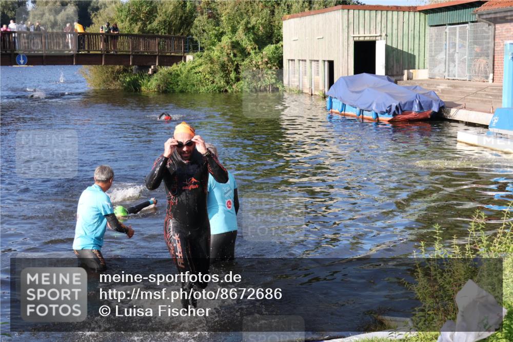 31.08.2025 - Elbe Triathlon Hamburg Luisa Fischer http://msf.ph/oto/8672686 31.08.2025 08:38:26 Schwimmen 183, 245 meine-sportfotos.de