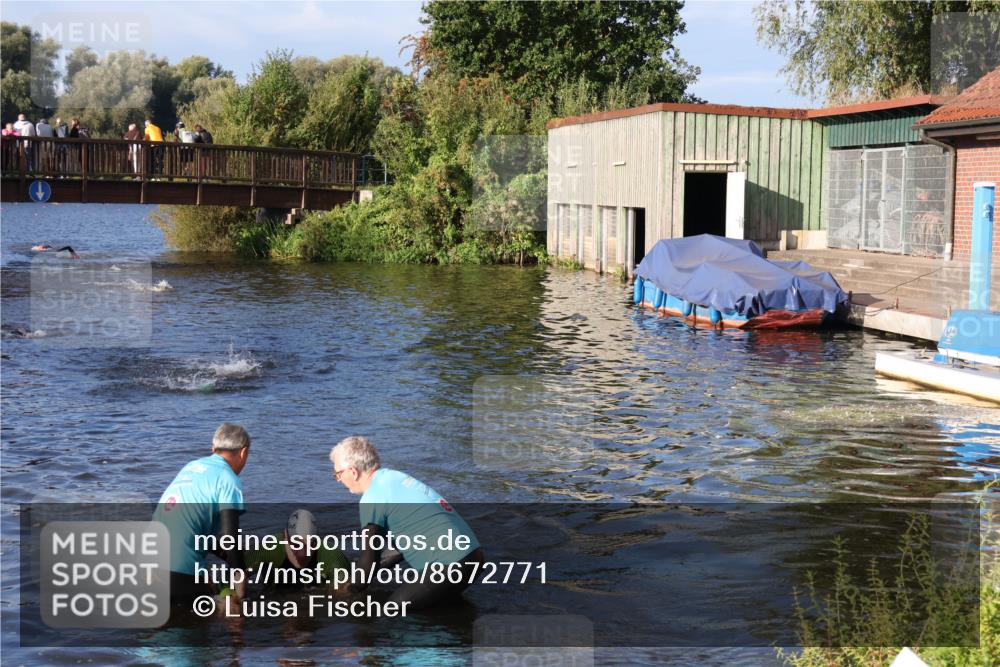 31.08.2025 - Elbe Triathlon Hamburg Luisa Fischer http://msf.ph/oto/8672771 31.08.2025 08:39:08 Schwimmen 363 meine-sportfotos.de
