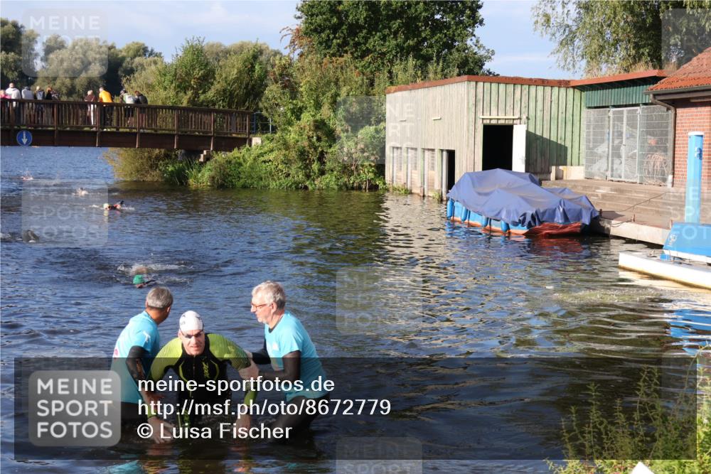 31.08.2025 - Elbe Triathlon Hamburg Luisa Fischer http://msf.ph/oto/8672779 31.08.2025 08:39:08 Schwimmen 363 meine-sportfotos.de