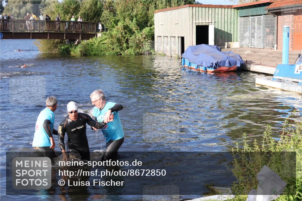 31.08.2025 - Elbe Triathlon Hamburg Luisa Fischer http://msf.ph/oto/8672850 31.08.2025 08:39:35 Schwimmen 228, 312 meine-sportfotos.de
