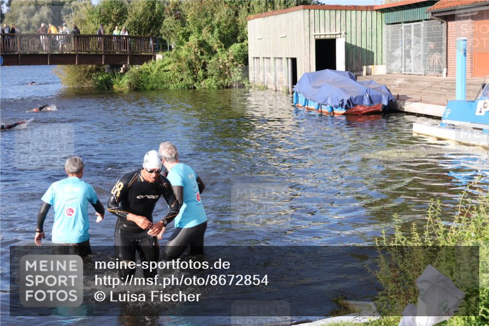 31.08.2025 - Elbe Triathlon Hamburg Luisa Fischer http://msf.ph/oto/8672854 31.08.2025 08:39:35 Schwimmen 228, 312 meine-sportfotos.de