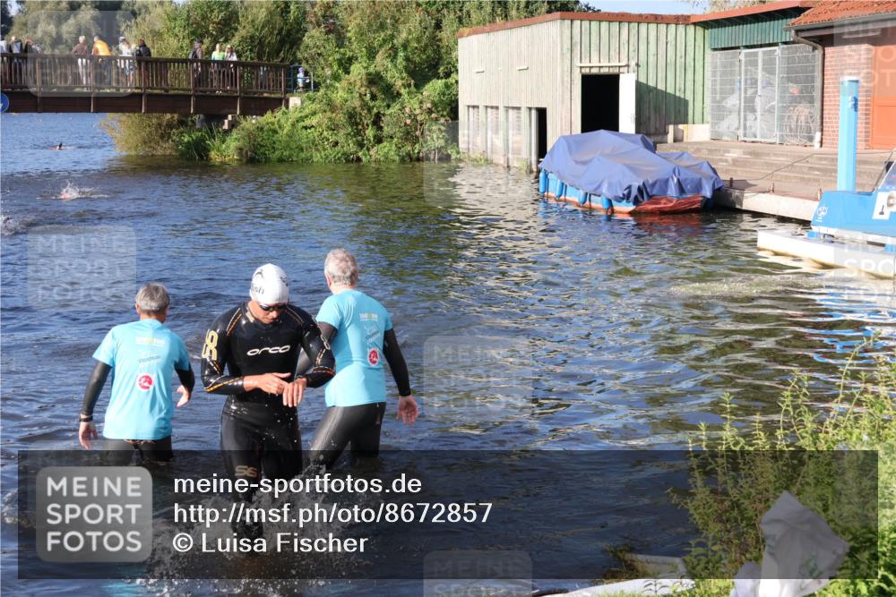 31.08.2025 - Elbe Triathlon Hamburg Luisa Fischer http://msf.ph/oto/8672857 31.08.2025 08:39:36 Schwimmen 228, 312 meine-sportfotos.de