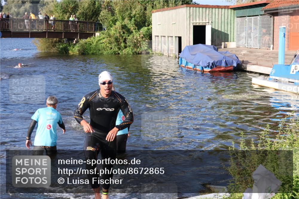 31.08.2025 - Elbe Triathlon Hamburg Luisa Fischer http://msf.ph/oto/8672865 31.08.2025 08:39:37 Schwimmen 228, 312 meine-sportfotos.de