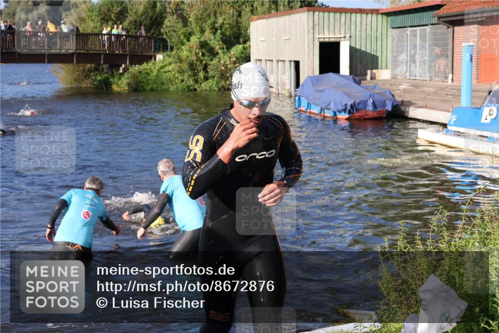 31.08.2025 - Elbe Triathlon Hamburg Luisa Fischer http://msf.ph/oto/8672876 31.08.2025 08:39:38 Schwimmen 228, 312 meine-sportfotos.de