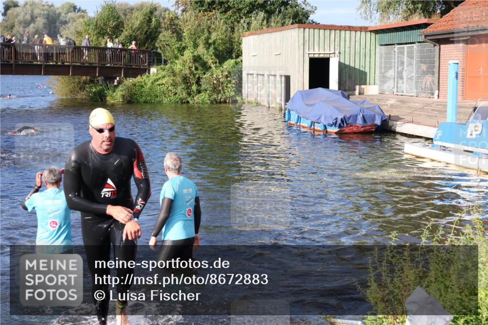 31.08.2025 - Elbe Triathlon Hamburg Luisa Fischer http://msf.ph/oto/8672883 31.08.2025 08:39:43 Schwimmen 312 meine-sportfotos.de