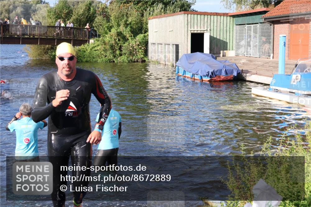 31.08.2025 - Elbe Triathlon Hamburg Luisa Fischer http://msf.ph/oto/8672889 31.08.2025 08:39:44 Schwimmen 312 meine-sportfotos.de