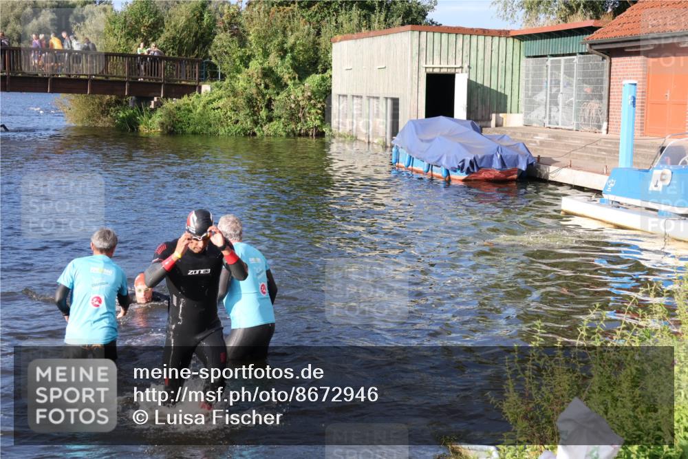 31.08.2025 - Elbe Triathlon Hamburg Luisa Fischer http://msf.ph/oto/8672946 31.08.2025 08:40:03 Schwimmen 244, 333 meine-sportfotos.de