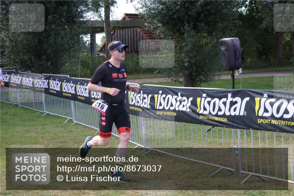 31.08.2025 - Elbe Triathlon Hamburg Luisa Fischer http://msf.ph/oto/8673037 31.08.2025 10:07:28 Laufen 416 meine-sportfotos.de