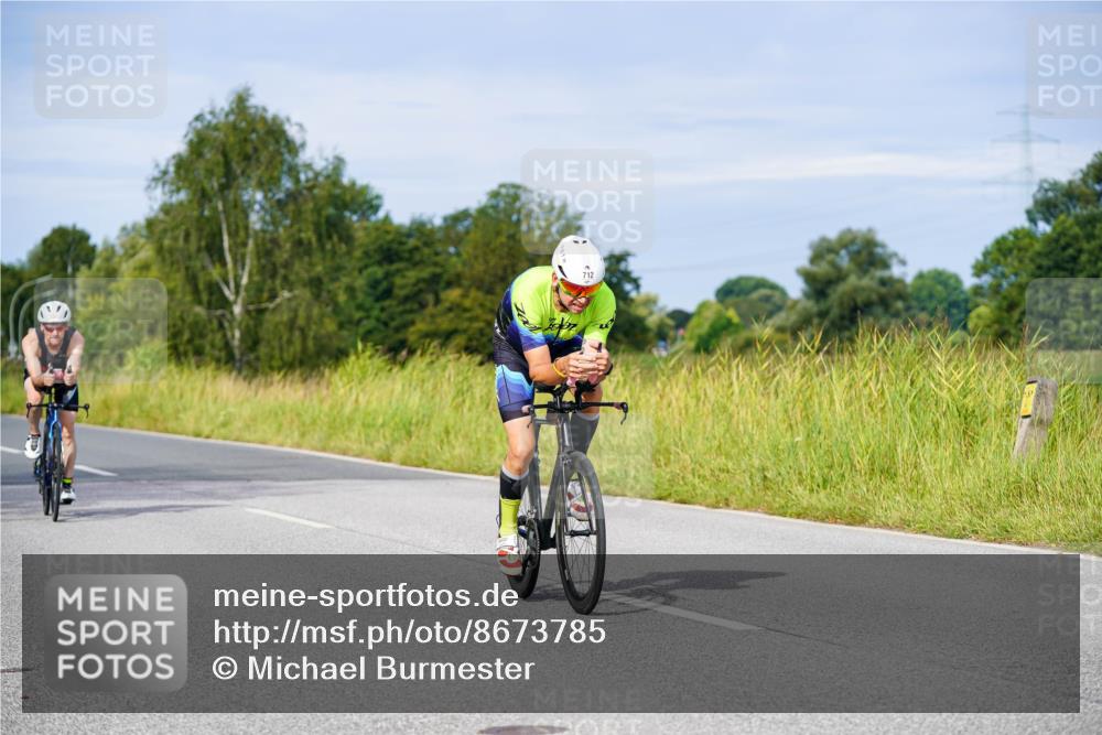 31.08.2025 - Elbe Triathlon Hamburg Michael Burmester http://msf.ph/oto/8673785 31.08.2025 10:12:52 Radfahren 664, 712, 722, 737, 745, 775 meine-sportfotos.de