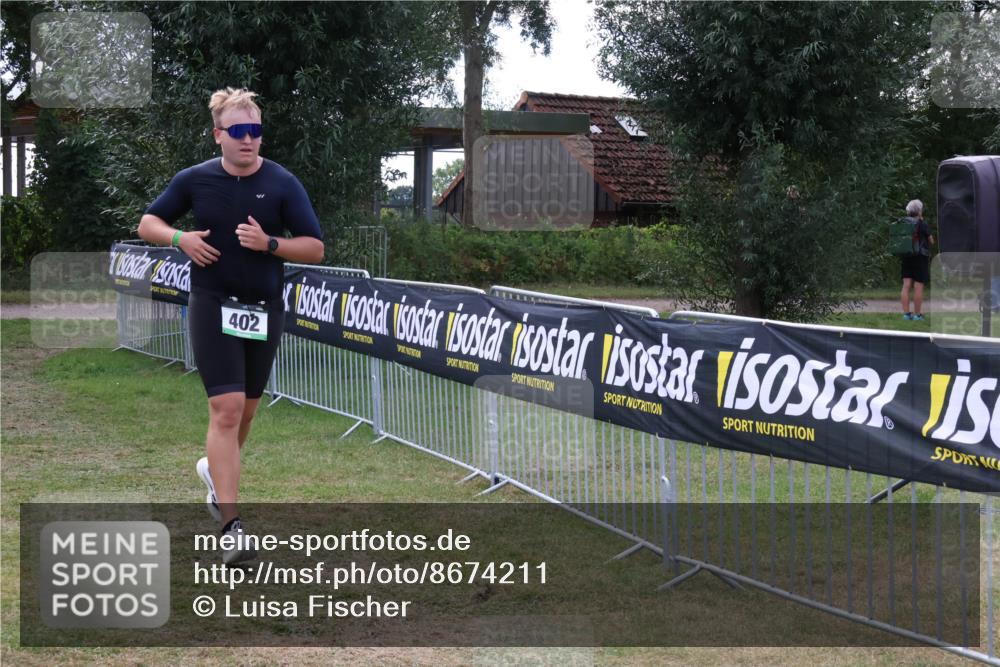 31.08.2025 - Elbe Triathlon Hamburg Luisa Fischer http://msf.ph/oto/8674211 31.08.2025 11:31:46 Laufen 402 meine-sportfotos.de