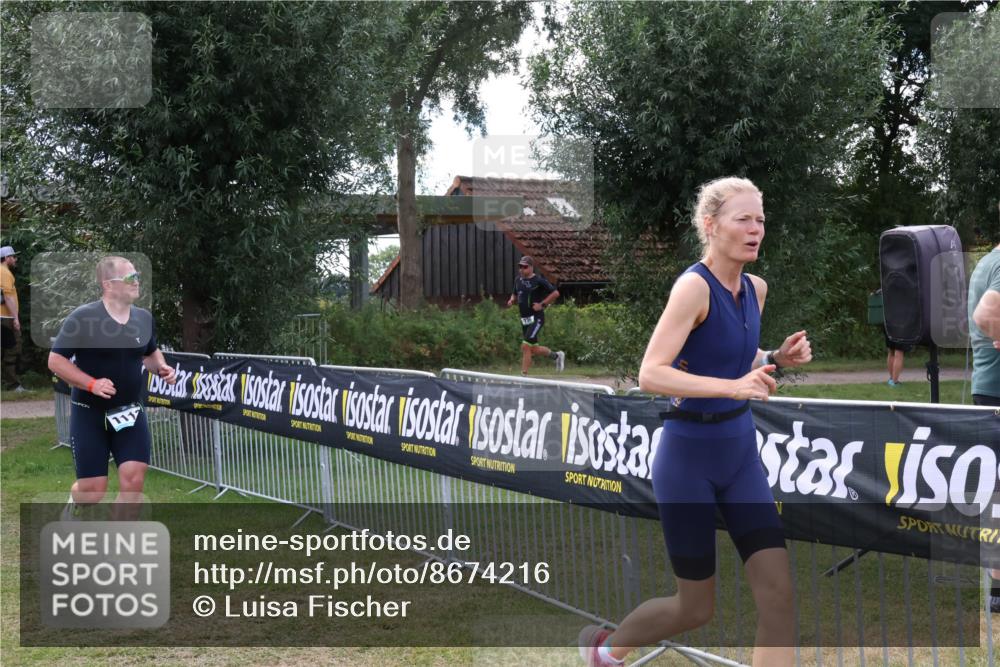 31.08.2025 - Elbe Triathlon Hamburg Luisa Fischer http://msf.ph/oto/8674216 31.08.2025 11:31:55 Laufen  meine-sportfotos.de