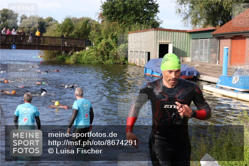 31.08.2025 - Elbe Triathlon Hamburg Luisa Fischer http://msf.ph/oto/8674291 31.08.2025 08:47:26 Schwimmen 347 meine-sportfotos.de