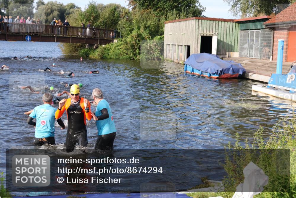 31.08.2025 - Elbe Triathlon Hamburg Luisa Fischer http://msf.ph/oto/8674294 31.08.2025 08:47:34 Schwimmen 351, 357, 366 meine-sportfotos.de