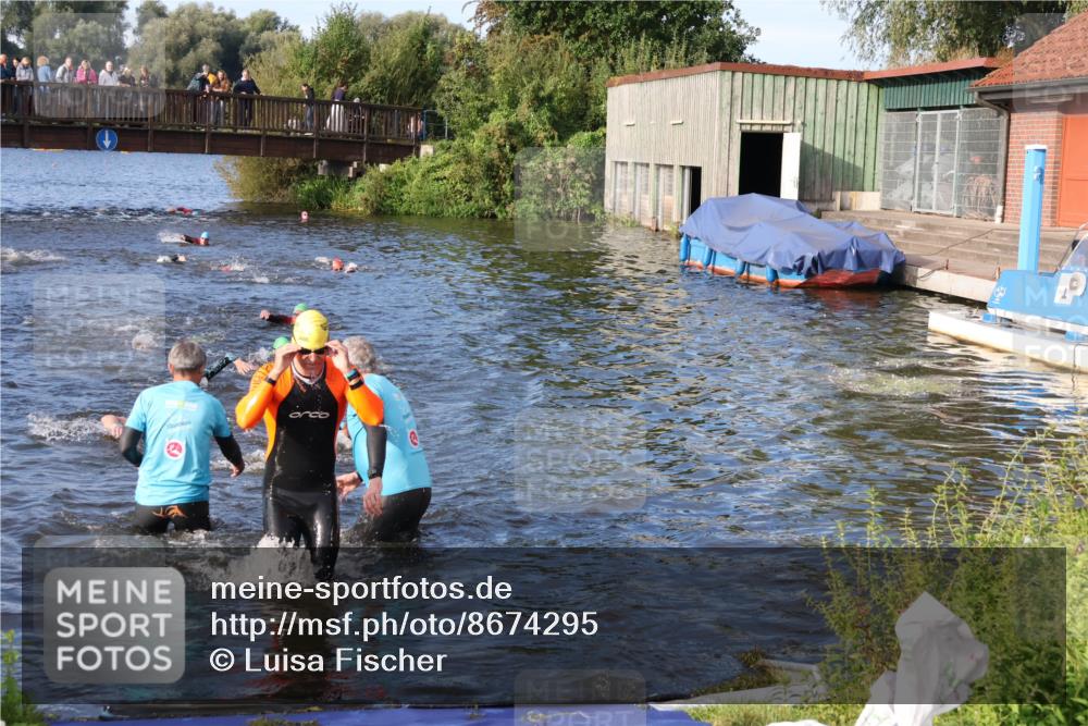 31.08.2025 - Elbe Triathlon Hamburg Luisa Fischer http://msf.ph/oto/8674295 31.08.2025 08:47:34 Schwimmen 351, 357, 366 meine-sportfotos.de