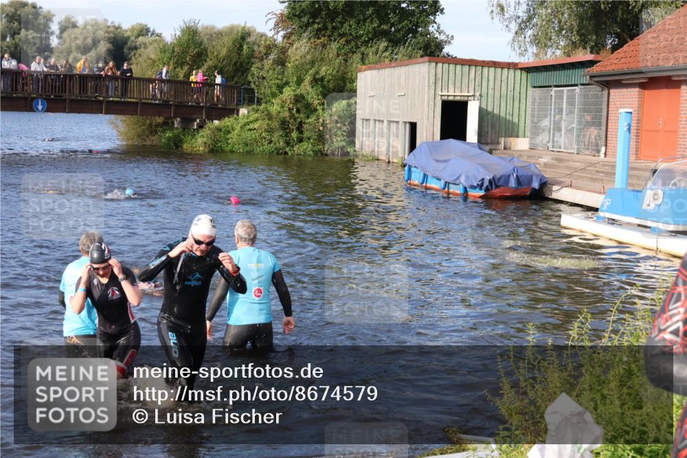 31.08.2025 - Elbe Triathlon Hamburg Luisa Fischer http://msf.ph/oto/8674579 31.08.2025 08:48:10 Schwimmen 258, 299, 329, 365 meine-sportfotos.de