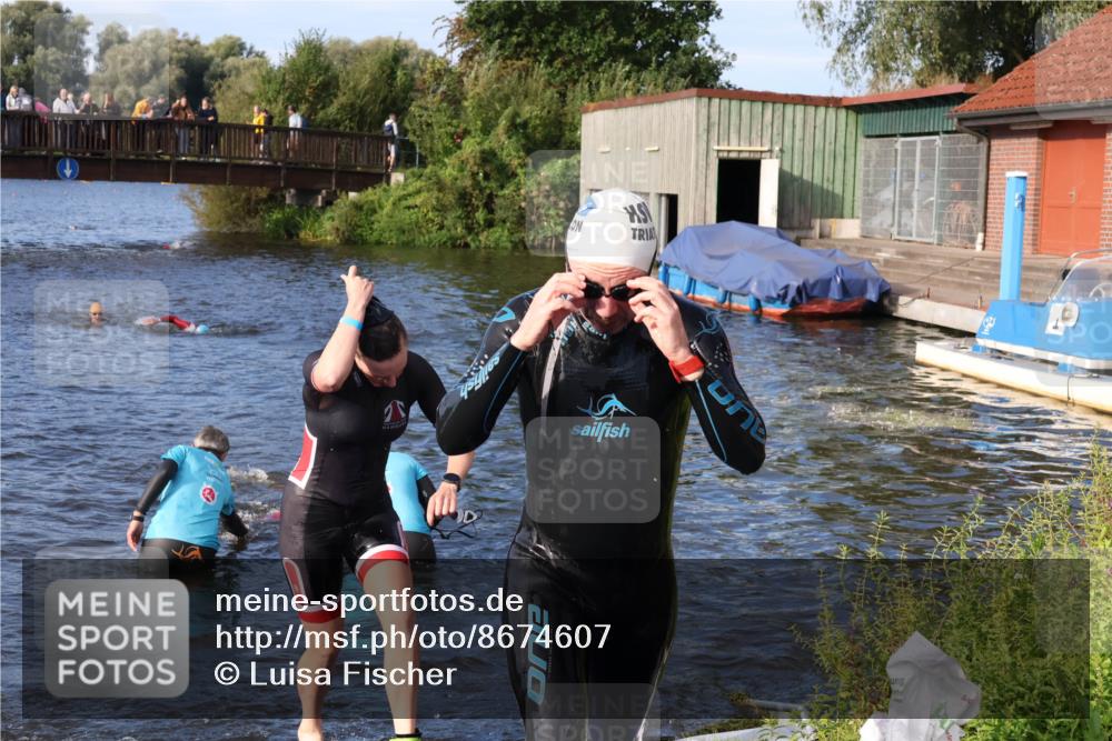 31.08.2025 - Elbe Triathlon Hamburg Luisa Fischer http://msf.ph/oto/8674607 31.08.2025 08:48:13 Schwimmen 299, 329, 365 meine-sportfotos.de