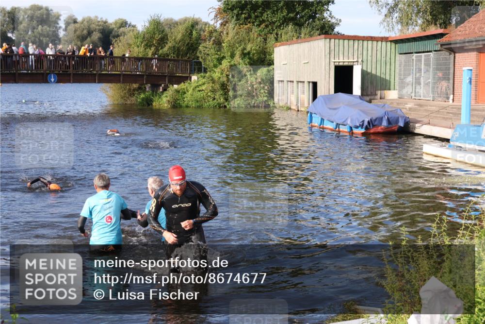 31.08.2025 - Elbe Triathlon Hamburg Luisa Fischer http://msf.ph/oto/8674677 31.08.2025 08:49:26 Schwimmen 173, 294 meine-sportfotos.de