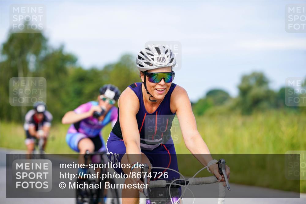 31.08.2025 - Elbe Triathlon Hamburg Michael Burmester http://msf.ph/oto/8674726 31.08.2025 10:16:15 Radfahren 691, 723, 868, 906, 919 meine-sportfotos.de