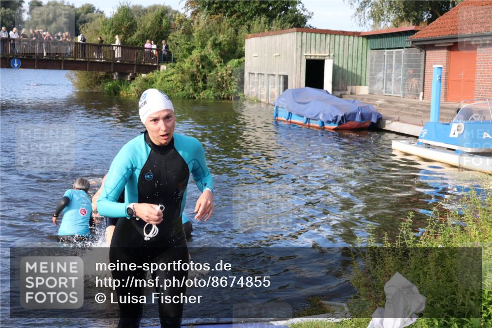 31.08.2025 - Elbe Triathlon Hamburg Luisa Fischer http://msf.ph/oto/8674855 31.08.2025 08:50:47 Schwimmen 255, 284, 389, 443 meine-sportfotos.de