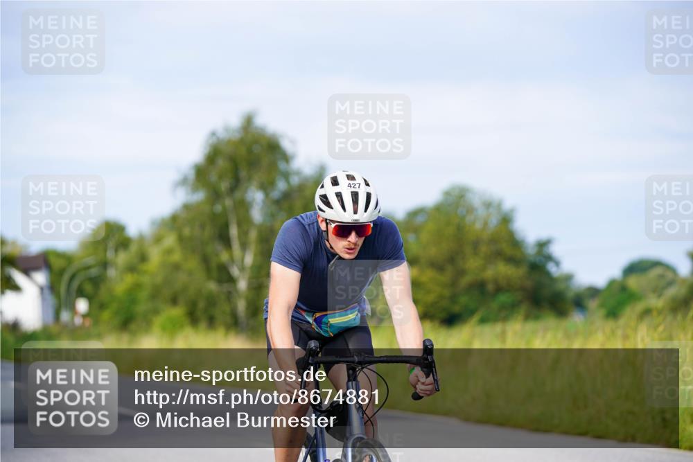 31.08.2025 - Elbe Triathlon Hamburg Michael Burmester http://msf.ph/oto/8674881 31.08.2025 10:16:57 Radfahren 427, 804, 841 meine-sportfotos.de