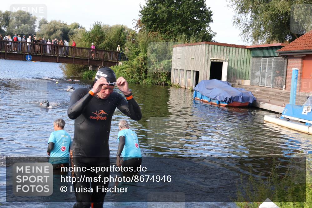 31.08.2025 - Elbe Triathlon Hamburg Luisa Fischer http://msf.ph/oto/8674946 31.08.2025 08:53:00 Schwimmen 372 meine-sportfotos.de