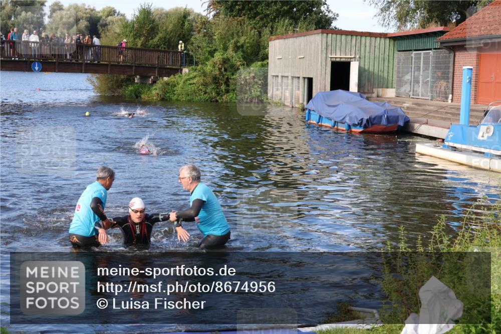 31.08.2025 - Elbe Triathlon Hamburg Luisa Fischer http://msf.ph/oto/8674956 31.08.2025 08:53:13 Schwimmen 551 meine-sportfotos.de