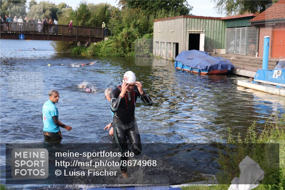 31.08.2025 - Elbe Triathlon Hamburg Luisa Fischer http://msf.ph/oto/8674968 31.08.2025 08:53:15 Schwimmen 551 meine-sportfotos.de