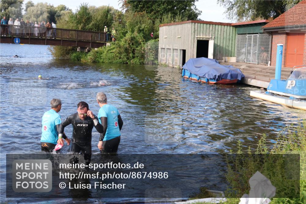 31.08.2025 - Elbe Triathlon Hamburg Luisa Fischer http://msf.ph/oto/8674986 31.08.2025 08:53:25 Schwimmen 455 meine-sportfotos.de