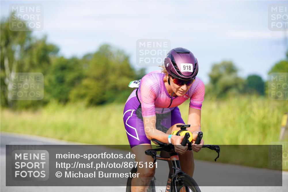 31.08.2025 - Elbe Triathlon Hamburg Michael Burmester http://msf.ph/oto/8675181 31.08.2025 10:18:32 Radfahren 918 meine-sportfotos.de
