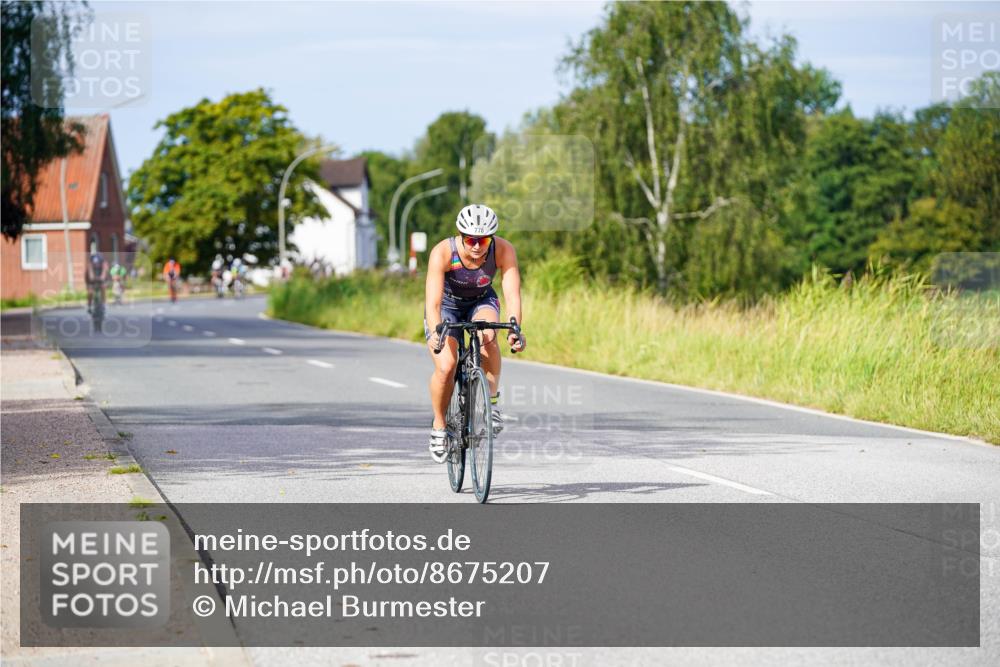 31.08.2025 - Elbe Triathlon Hamburg Michael Burmester http://msf.ph/oto/8675207 31.08.2025 10:18:50 Radfahren 778, 938 meine-sportfotos.de