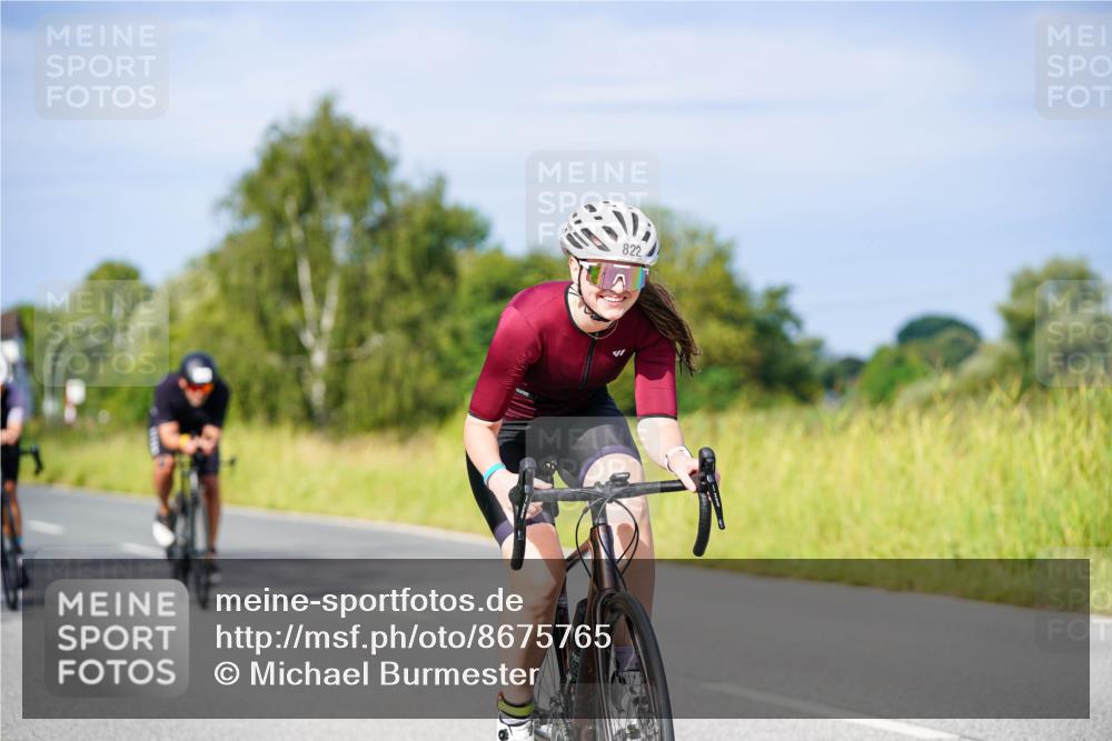 31.08.2025 - Elbe Triathlon Hamburg Michael Burmester http://msf.ph/oto/8675765 31.08.2025 10:21:25 Radfahren 687, 744, 790, 822, 1034 meine-sportfotos.de