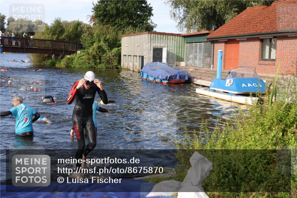31.08.2025 - Elbe Triathlon Hamburg Luisa Fischer http://msf.ph/oto/8675870 31.08.2025 09:01:32 Schwimmen 502, 533 meine-sportfotos.de