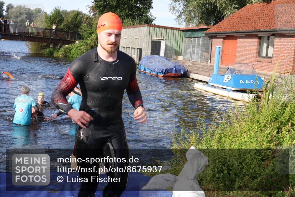 31.08.2025 - Elbe Triathlon Hamburg Luisa Fischer http://msf.ph/oto/8675937 31.08.2025 09:01:59 Schwimmen 434, 469, 507, 519 meine-sportfotos.de