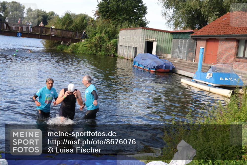 31.08.2025 - Elbe Triathlon Hamburg Luisa Fischer http://msf.ph/oto/8676076 31.08.2025 09:03:59 Schwimmen 528 meine-sportfotos.de