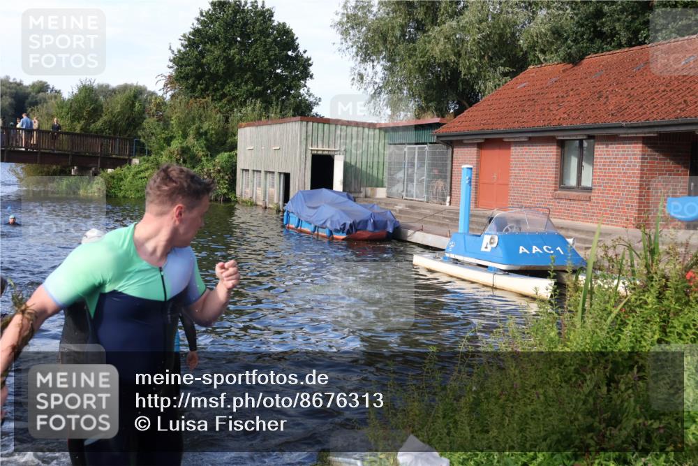 31.08.2025 - Elbe Triathlon Hamburg Luisa Fischer http://msf.ph/oto/8676313 31.08.2025 09:06:47 Schwimmen 474, 531 meine-sportfotos.de