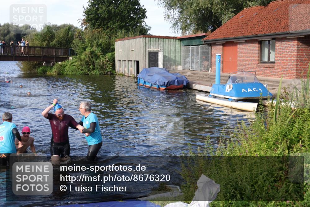 31.08.2025 - Elbe Triathlon Hamburg Luisa Fischer http://msf.ph/oto/8676320 31.08.2025 09:06:57 Schwimmen 391, 508, 526 meine-sportfotos.de